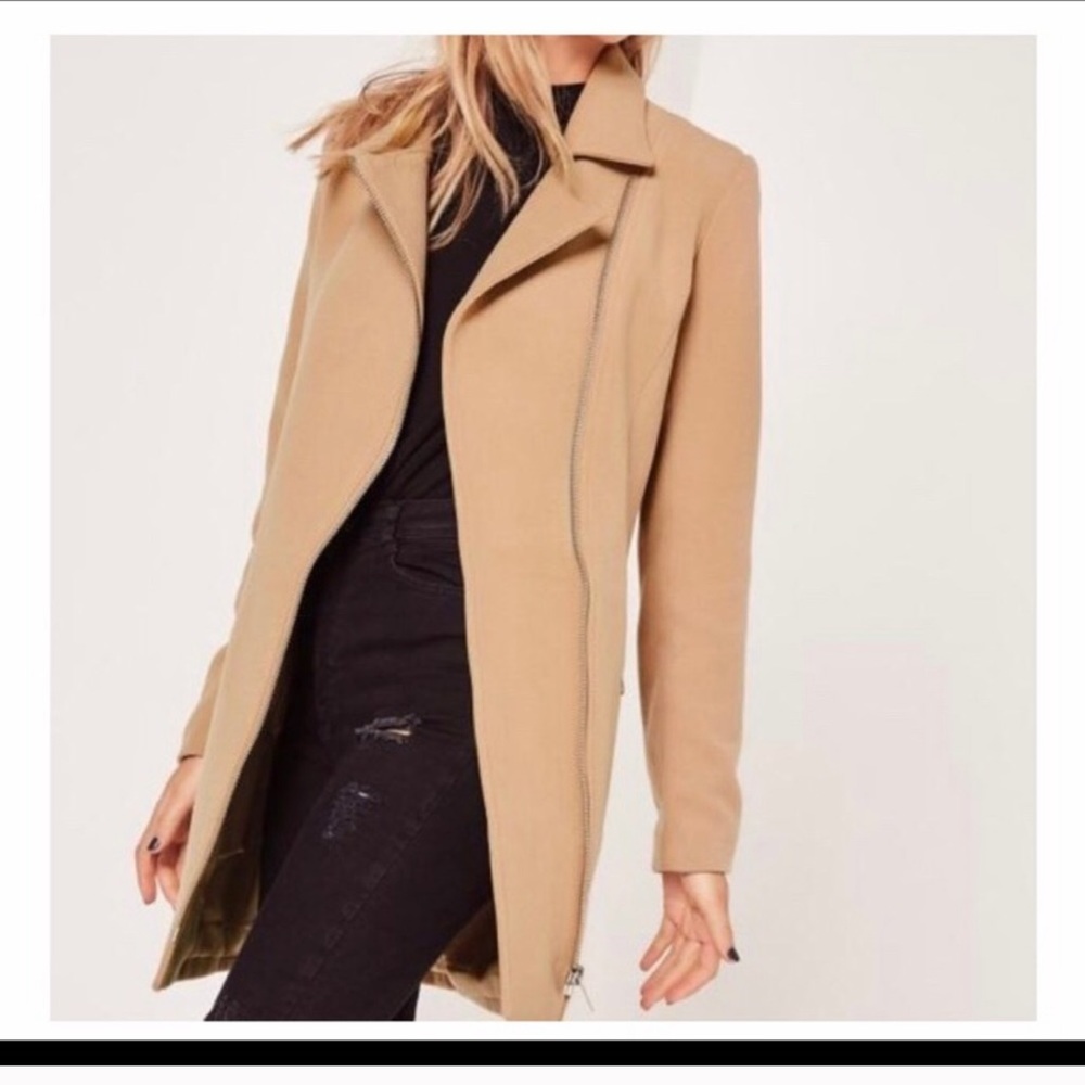 Camel Moto Coat